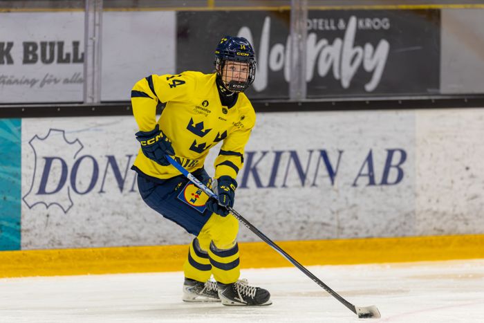 Moa Stridh spelar för de regerande mästarna Frölunda