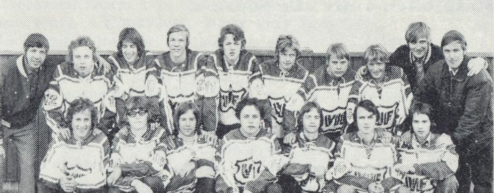 Vätterstads IF juniorer 1970 med Pär Mårts och Jan Bergstrand.