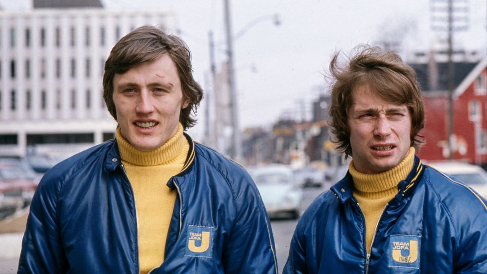 Börje Salming och Inge Hammarström.