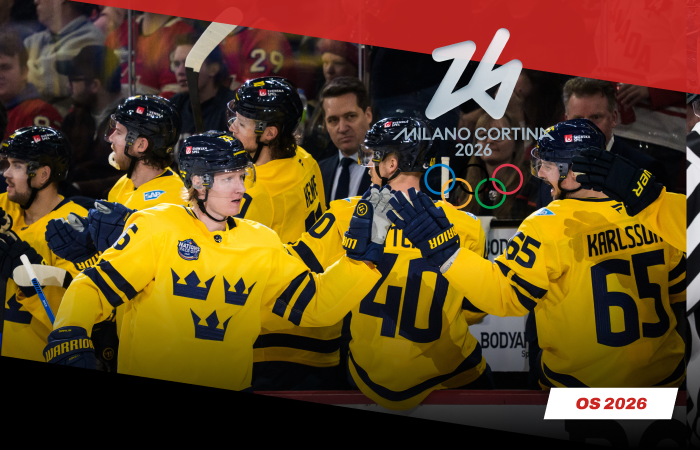 Rasmus Dahlin laddar för OS