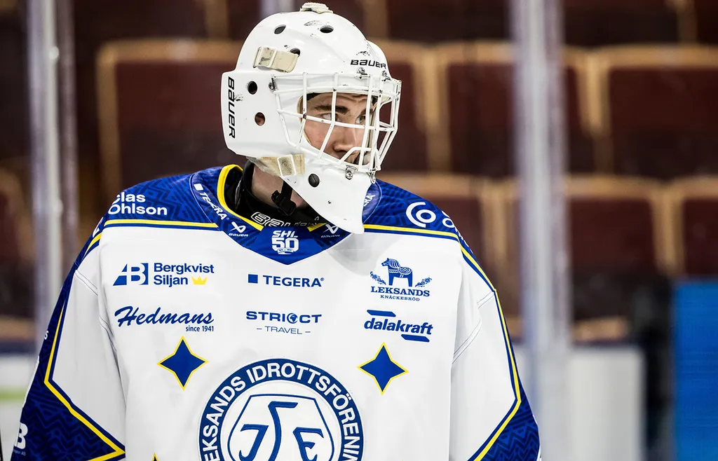 Viggo Tamm är nästa målvaktstalang som är på väg fram i Leksand.