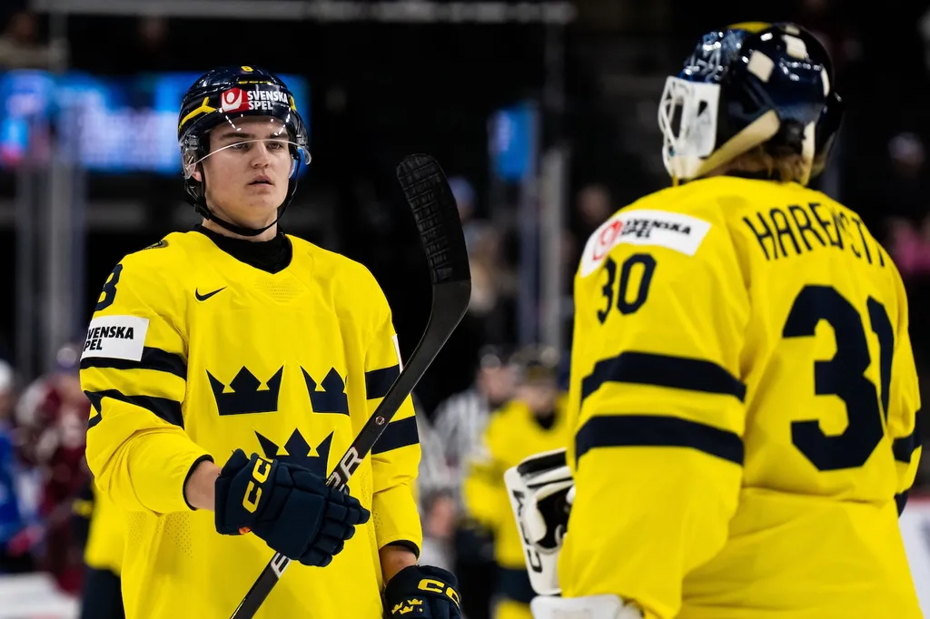 Felix Carell och Love Härenstam under JVM