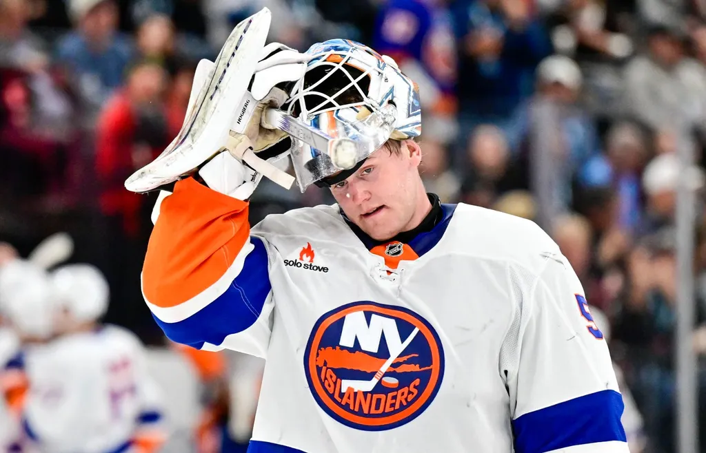 Marcus Högberg spelade 15 NHL-matcher med Islanders den här säsongen