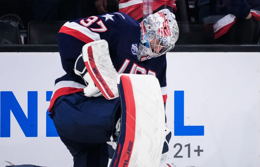 4 Nations fick ett bistert slut för Connor Hellebuyck
