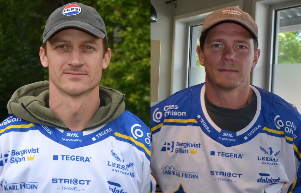 Martin Karlsson och Patrik Zackrisson är tillbaka i Leksand.