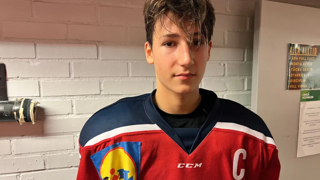Melvin Novotny under TV-pucken