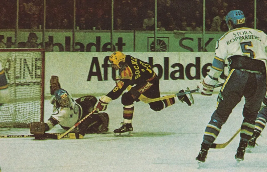 Målet som dömdes bort hade kunnat avgöra SM-finalen 1975 till Brynäs fördel