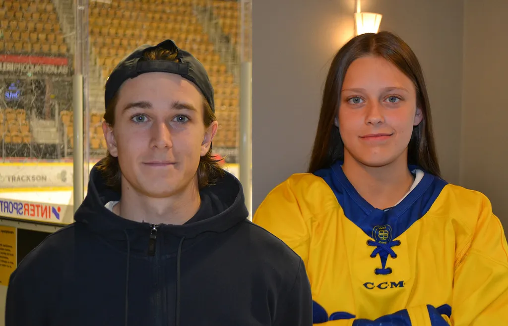 Liam och Lovisa Engström. 