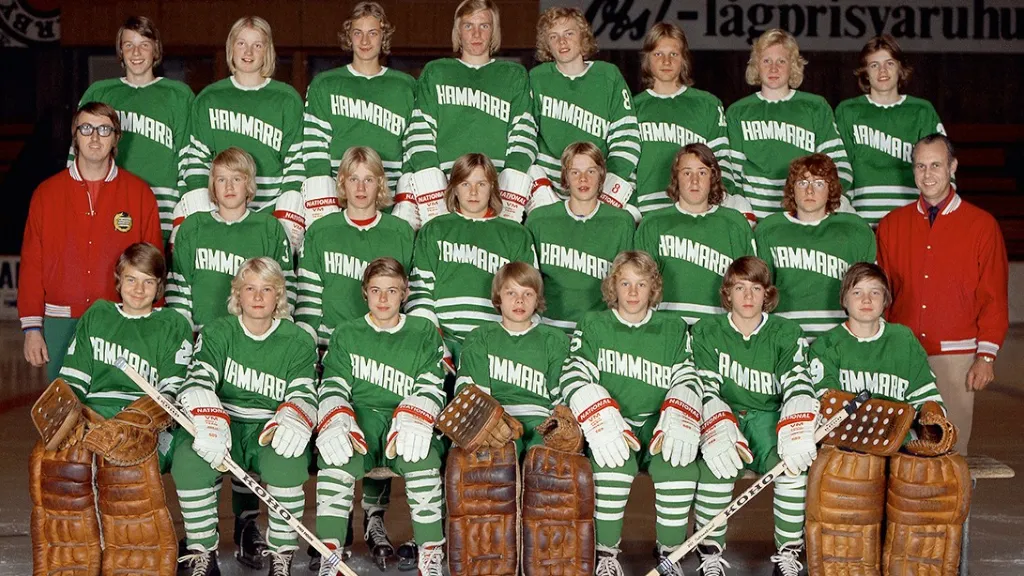 Hamarby skickade ett juniorlag till Kanada 1972