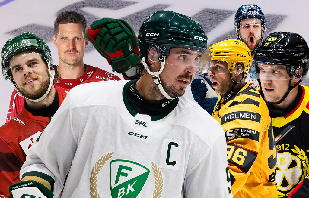 Hockeysverige utser SHL:s bästa forwards.
Foto: Bildbyrån.