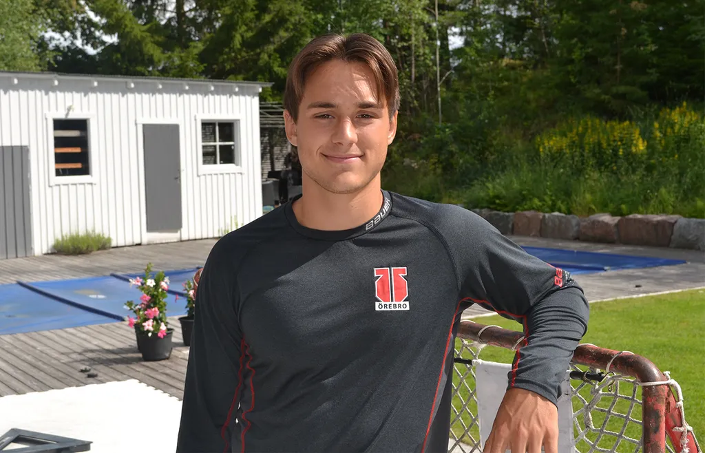 Marcus Limpar Lantz under sin tid i Örebro.
Foto: Ronnie Rönnkvist.