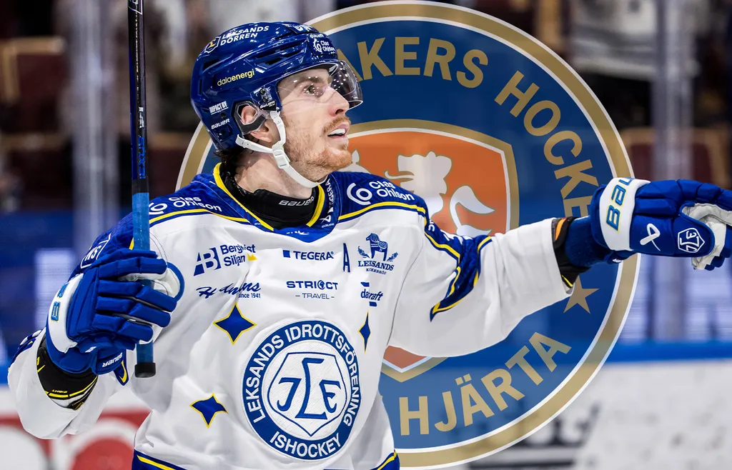 Peter Cehlárik byter Leksand mot Växjö. Foto: Bildbyrån (montage).