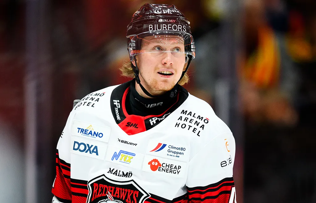 Robin Salo jagas av ett flertal NHL-klubbar. FOTO: Aron Broman/Bildbyrån