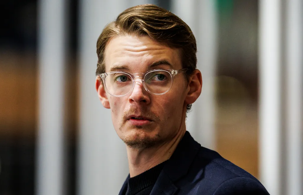 Albin Blomqvist gör sin första säsong som huvudtränare.
Foto: Johan Axelsson / BILDBYRÅN