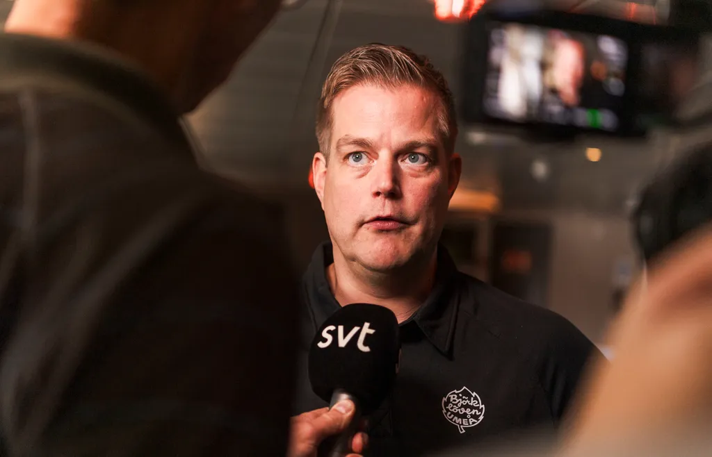 Björklövens sportchef Per Kenttä.