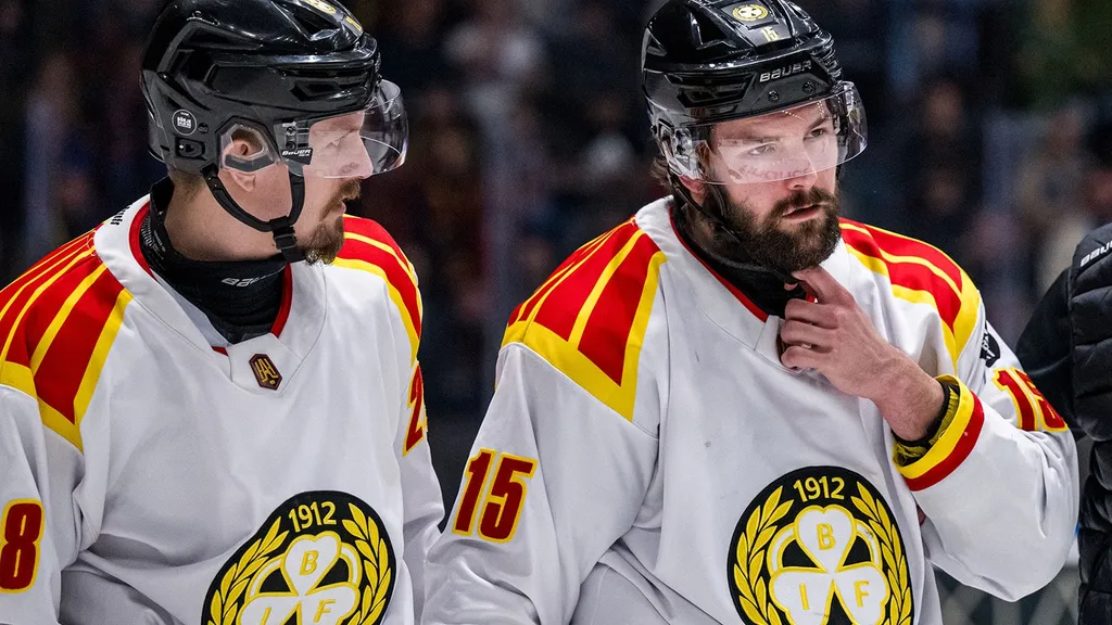 Kinnvall och Bertilsson är Brynäs radarpar på backplats.