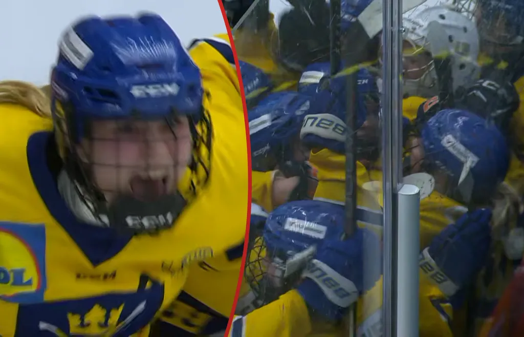 Elvira Blomkvist avgjorde kvartsfinalen för Dalarna. 