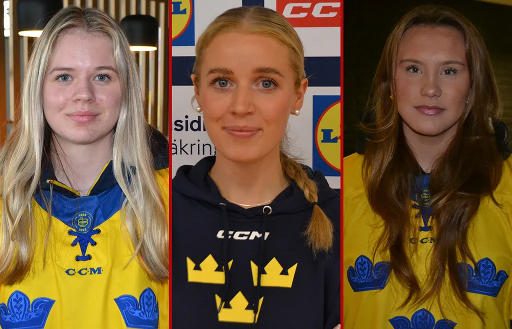 Mira Jungåker, Emma Forsgren och Jenna Raunio är tre backar som kommer att behöva kliva fram i Maja Nylén Perssons frånvaro
