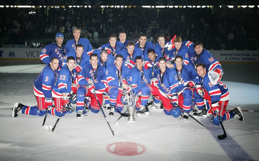 New York Rangers besegrade Metallurg Magnitogorsk.