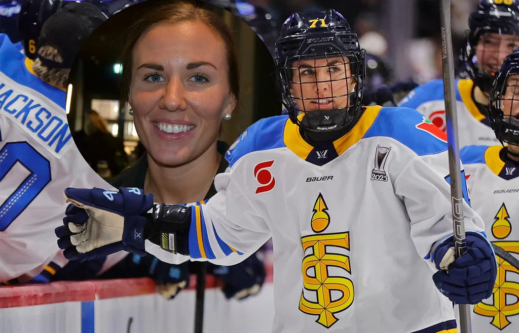 Anna Kjellbin lämnar Toronto för Hamilton.
Foto: AP/Alamy & Ronnie Rönnkvist.