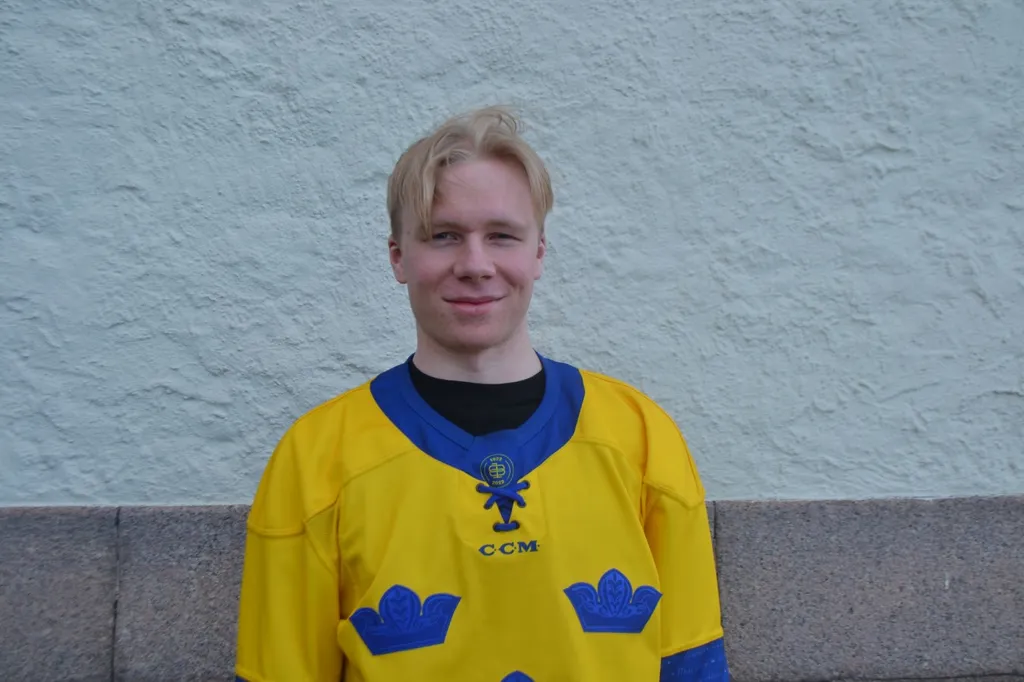 Milton Gästrin var med och vann JVM-guld tidigare i år