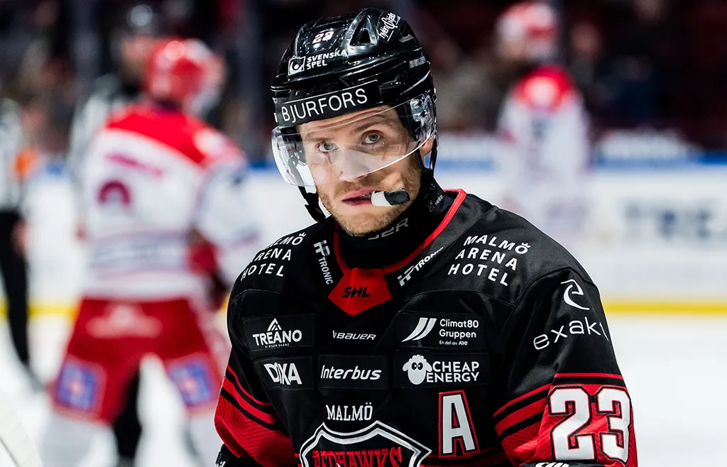 Definitionen av en trotjänare, men blir Forsberg kvar i Malmö Redhawks?