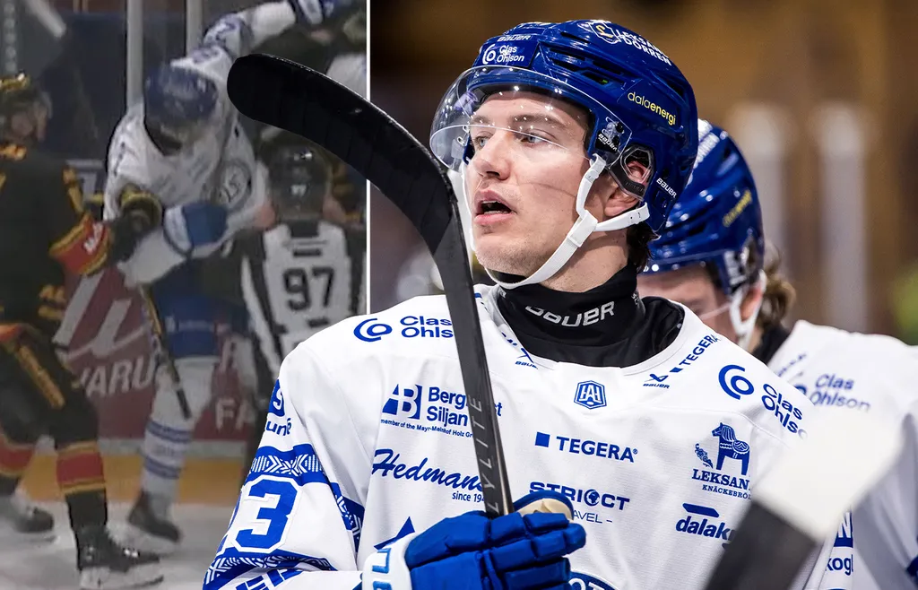 Carter Berger stängs av efter tumultet. 