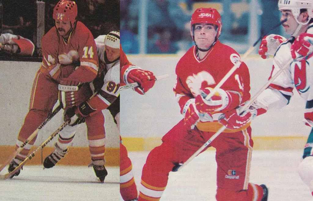 Kent Nilsson och Håkan Loob.