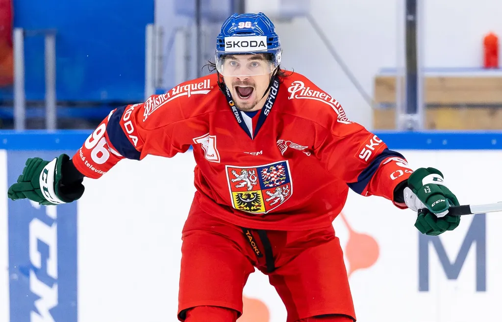 David Tomasek lyckades inte i NHL, men var självskriven i det tjeckiska OS-laget