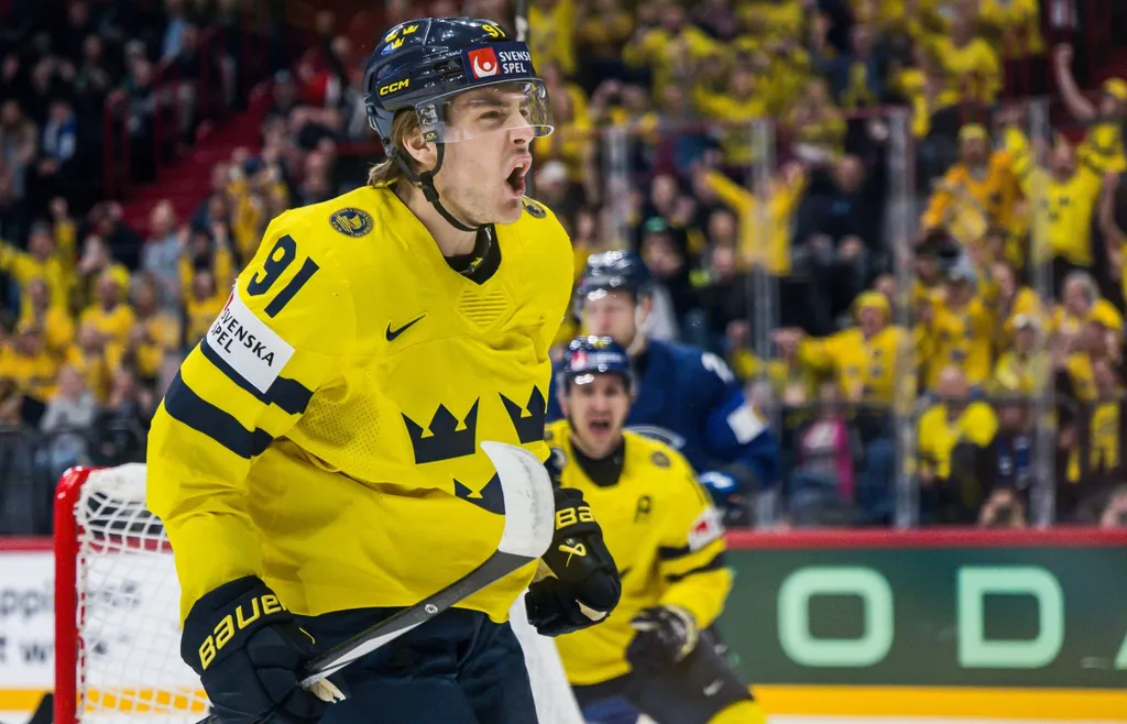 Leo Carlsson var ett svenskt utropstecken under hockey-VM
