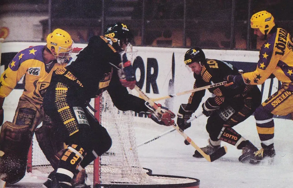 Hannu Lassila, Anders Håkansson, Kai Nurmi och Jan Vestberg