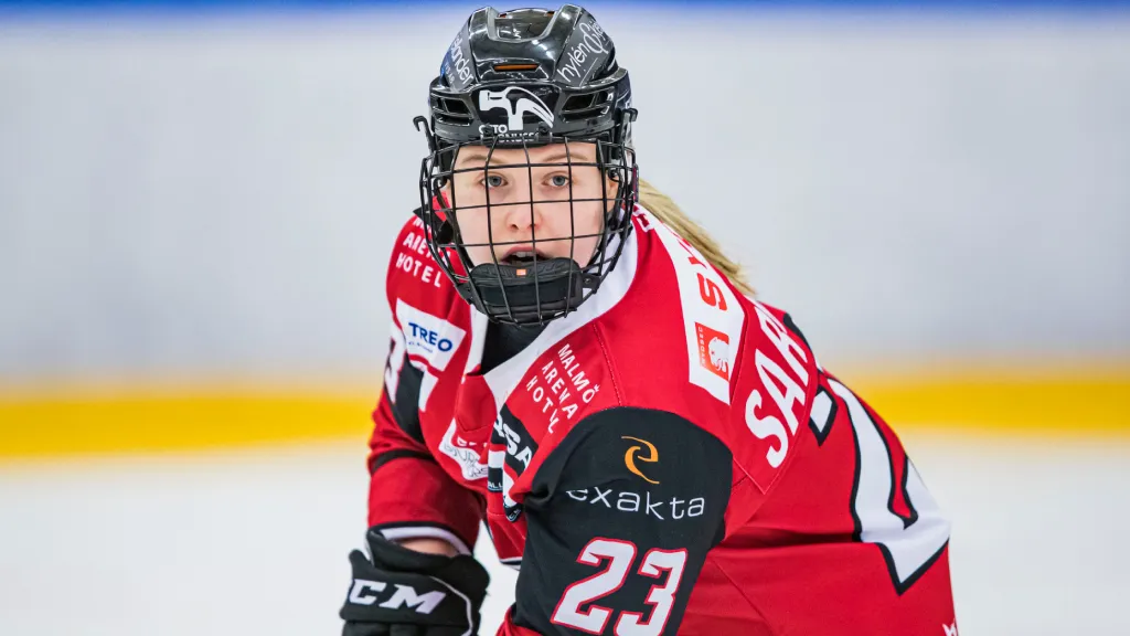 Agata Sarnovska har innan hon kom till Leksand spelat för Malmö i NDHL