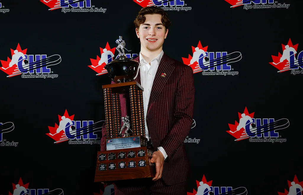 Tommy Bleyl vann backarnas poängliga i QMJHL som rookie.