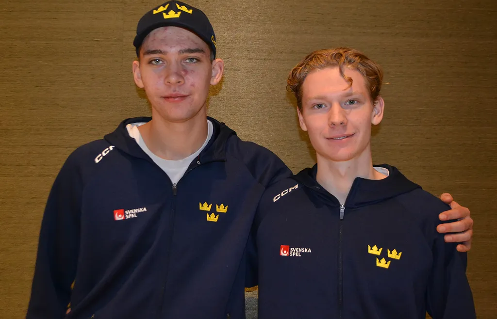 Marcus Gidlöf och Melker Thelin.