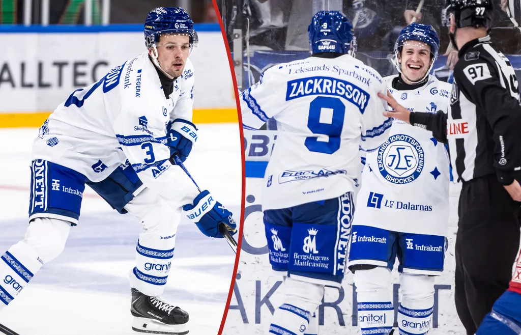 Fred Nilsson låg bakom det mesta när Leksand tar tredje raka segern.