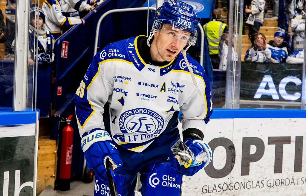 Patrik Norén får lämna Leksand efter många år i klubben