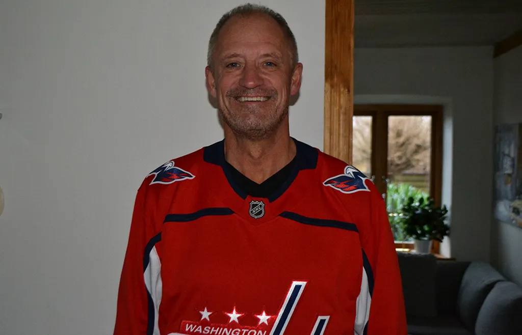 När Peter Sundström spelade i Washington fick han möta tvillingbrorsan Patrik i slutspelet