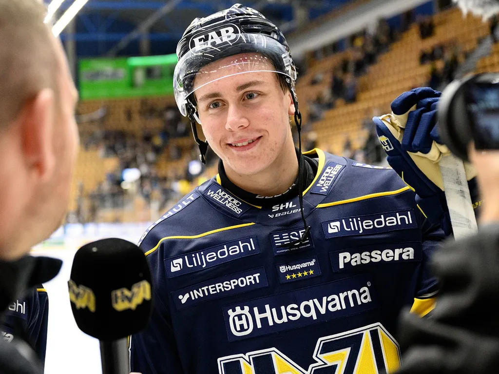 18-åringen hoppas få plats i HV71 redan den här säsongen