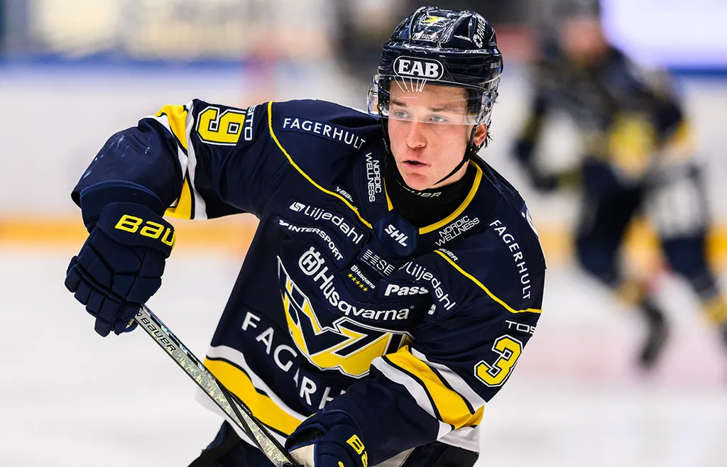 Jamiro Reber har varit en positiv överraskning i HV71