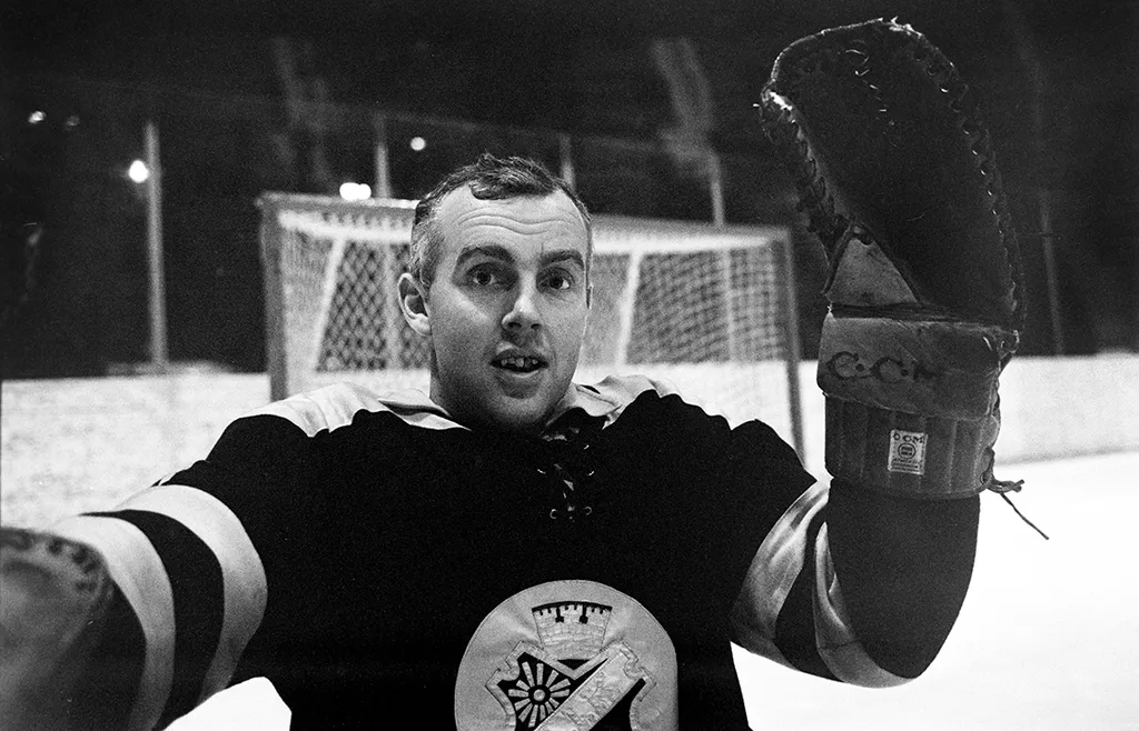 "Honken" – en av tidernas bästa målvakter i svensk ishockey. FOTO: Bildbyrån