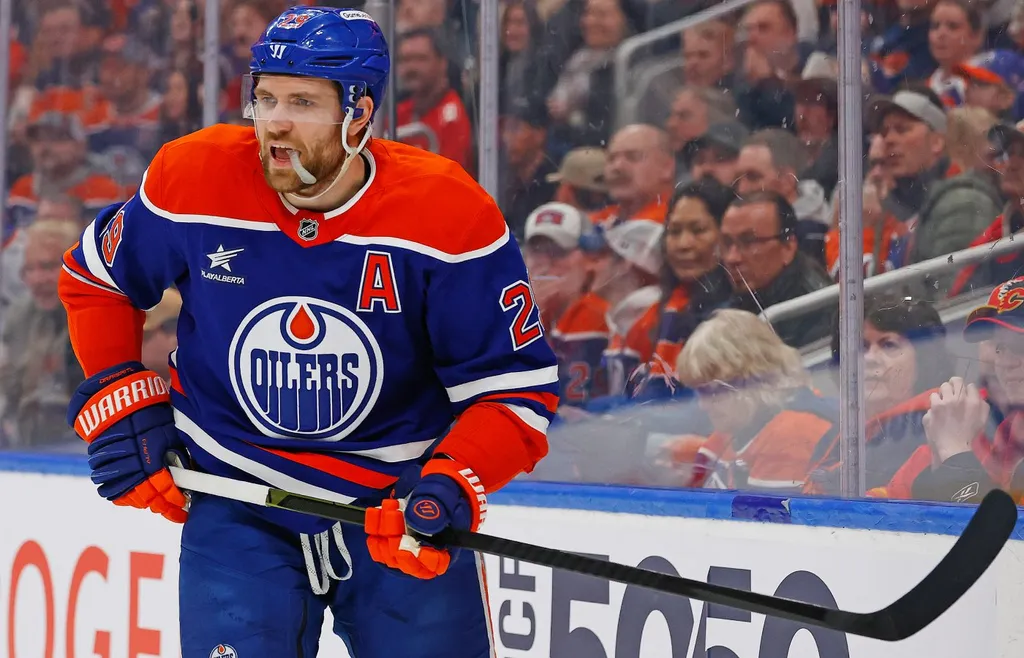 Edmonton Oilers Leon Draisaitl är skadad igen.