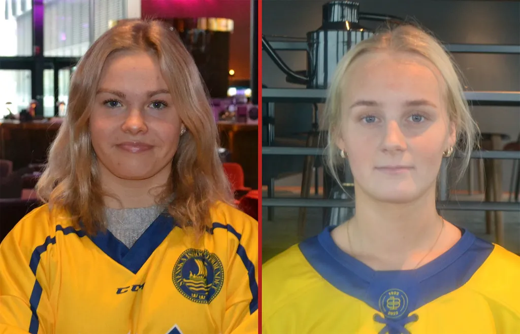 Nicole Hall och Mira Hallin