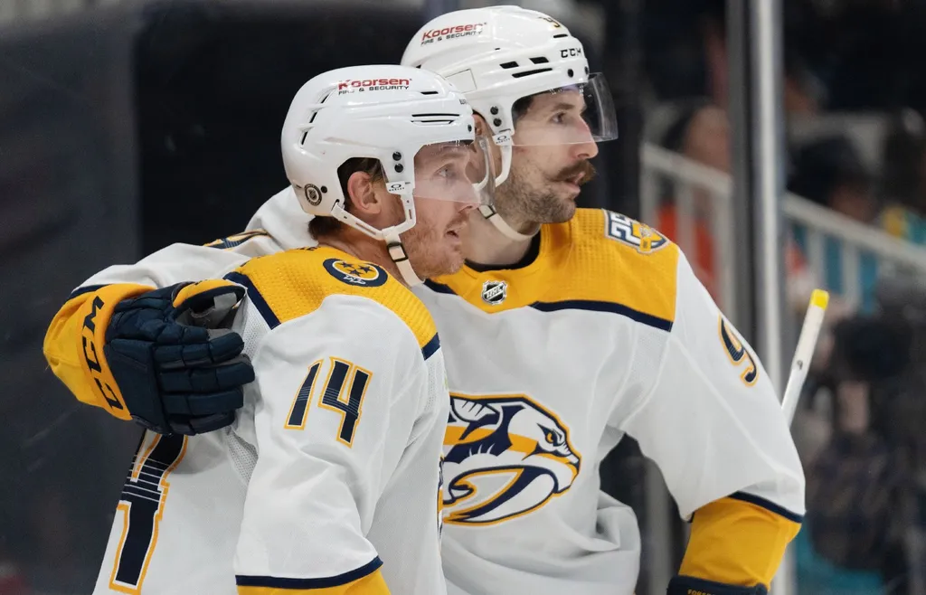 Gustav Nyquist och Filip Forsberg klickade tillsammans under säsongen 2023/24