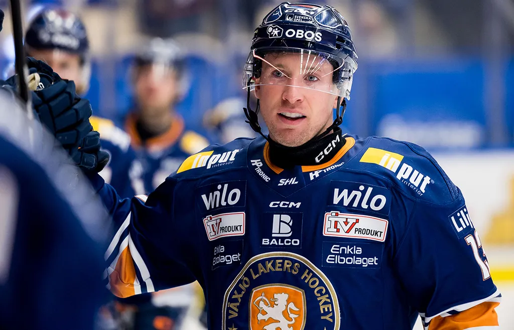Dylan McLaughlin avslutar grundserien starkt för Växjö