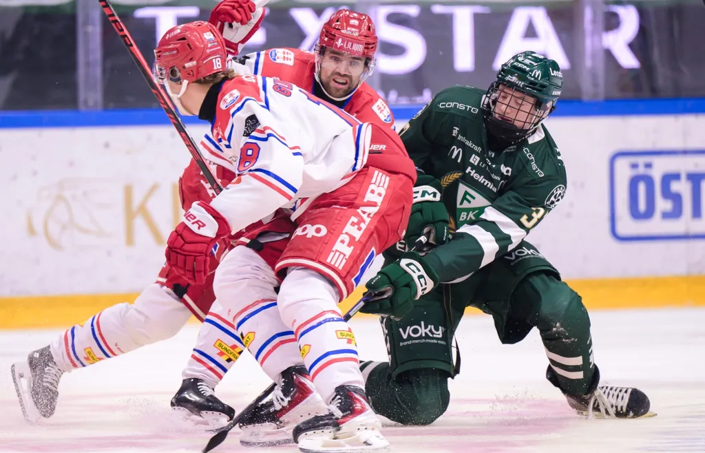 Samuel Eriksson har spelat en dryg minut i SHL den här säsongen