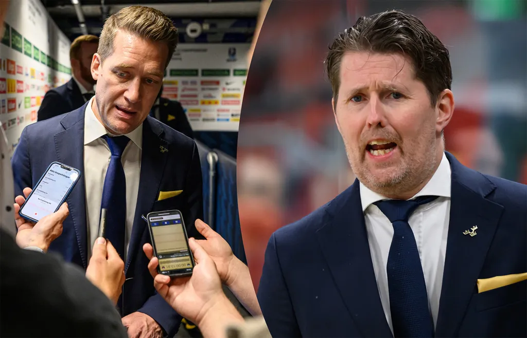 Sam Hallam hade det svettigt under sina år som förbundskapten - Stefan Klockare uttalar sig om kritiken.
Foto: Bildbyrån.