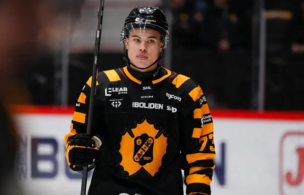 Skellefteås Viggo Nordlund fick en bra start på J20-slutspelet