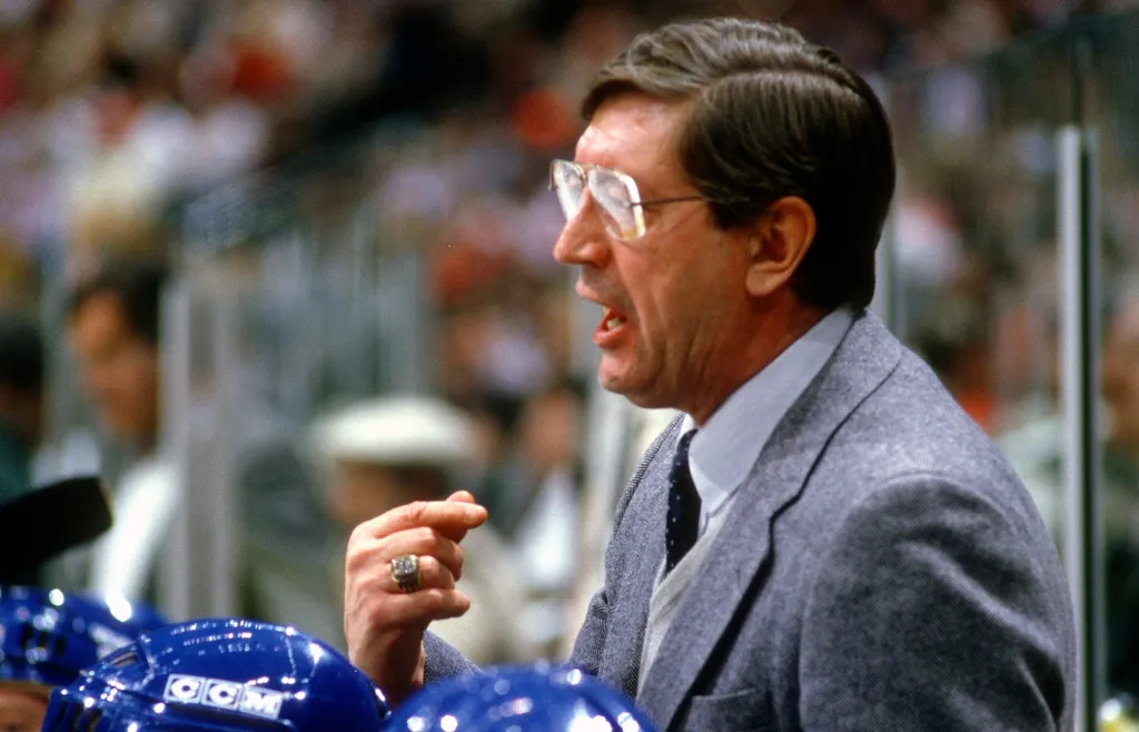 Al Arbour blev mästartränare i Islanders.