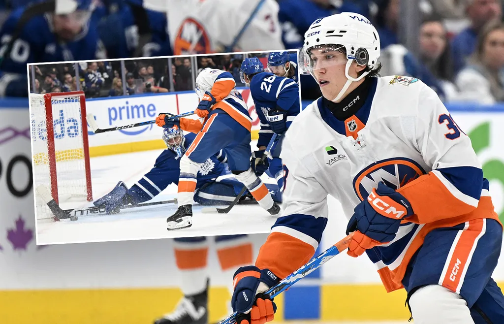 Victor Eklund har gjort sin andra match i NHL.