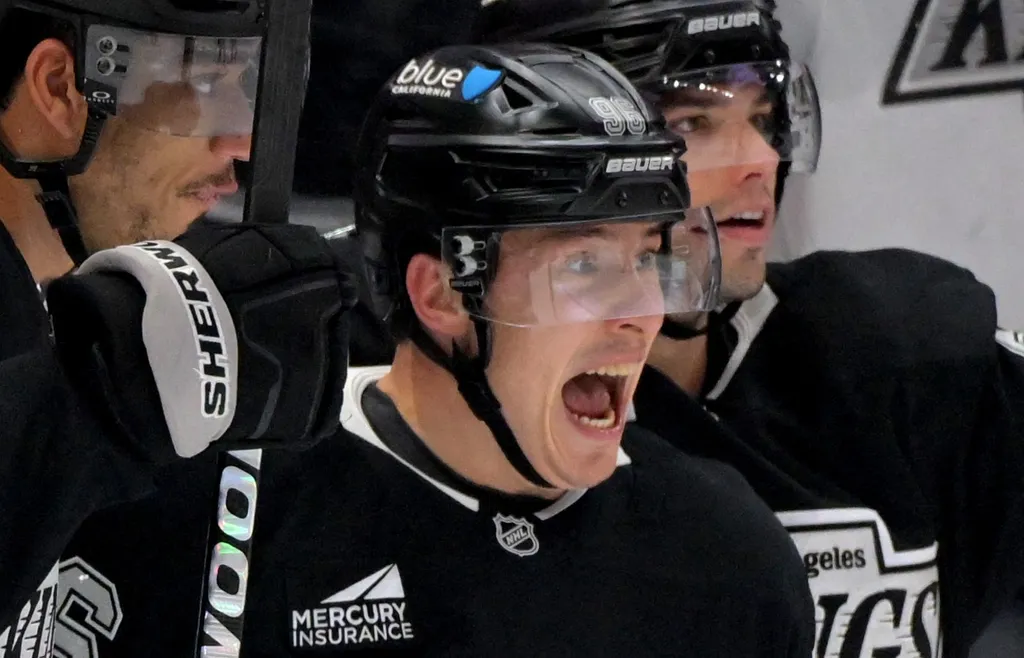 Andrej Kuzmenko passade bra in i Los Angeles Kings